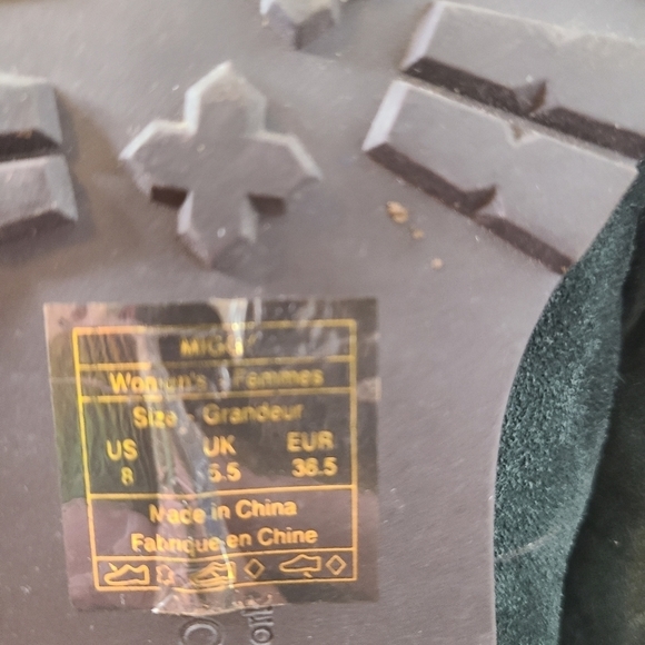 Liz Claiborne Green Suede Loafer sz 8 - Picture 14 of 14